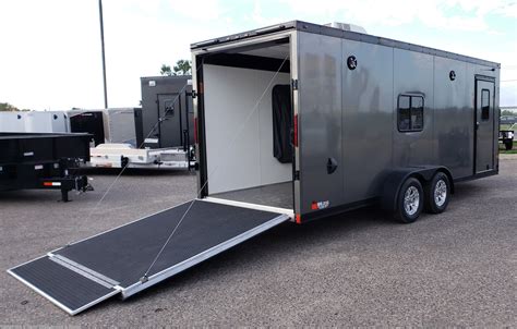 painted aluminum cargo trailers